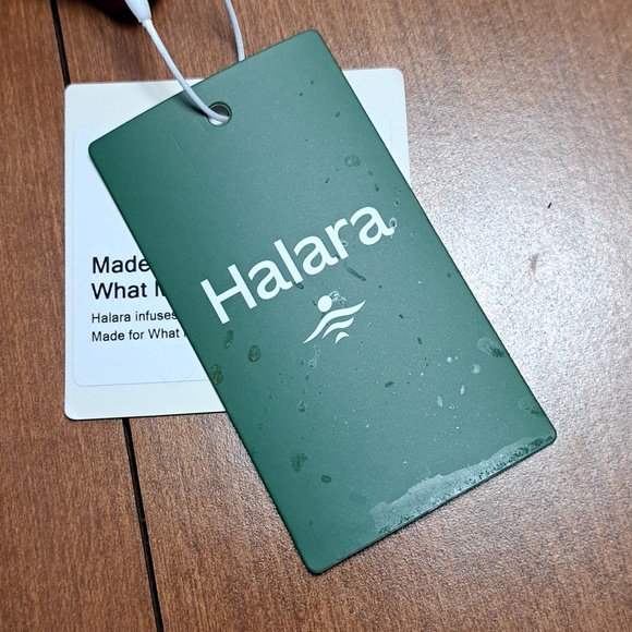 HALARA Burgundy Spaghetti Strap Maxi Dress M Lots Of Stretch Padded Top - Picture 7 of 8